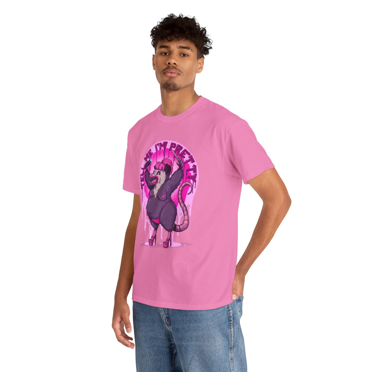 Pretty Opossum Unisex Heavy Cotton Tee