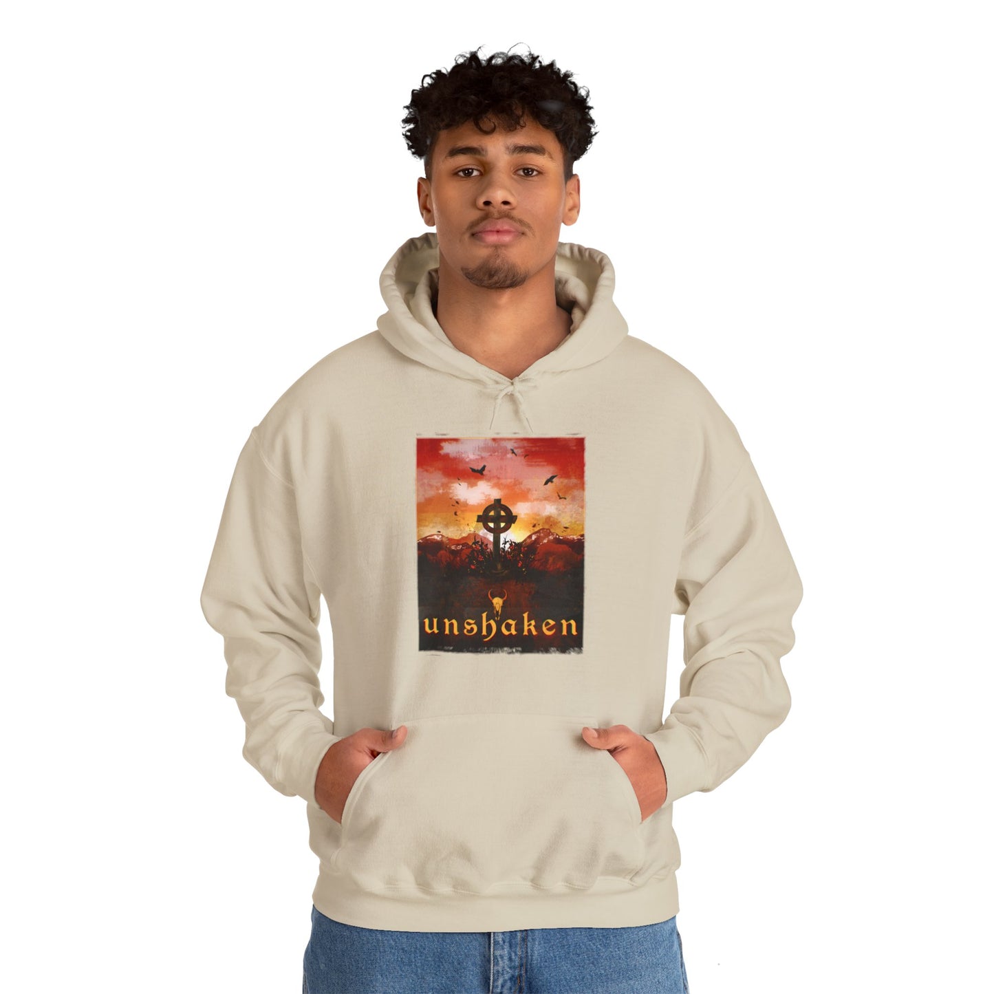 Unshaken Unisex Heavy Blend Hooded Sweatshirt