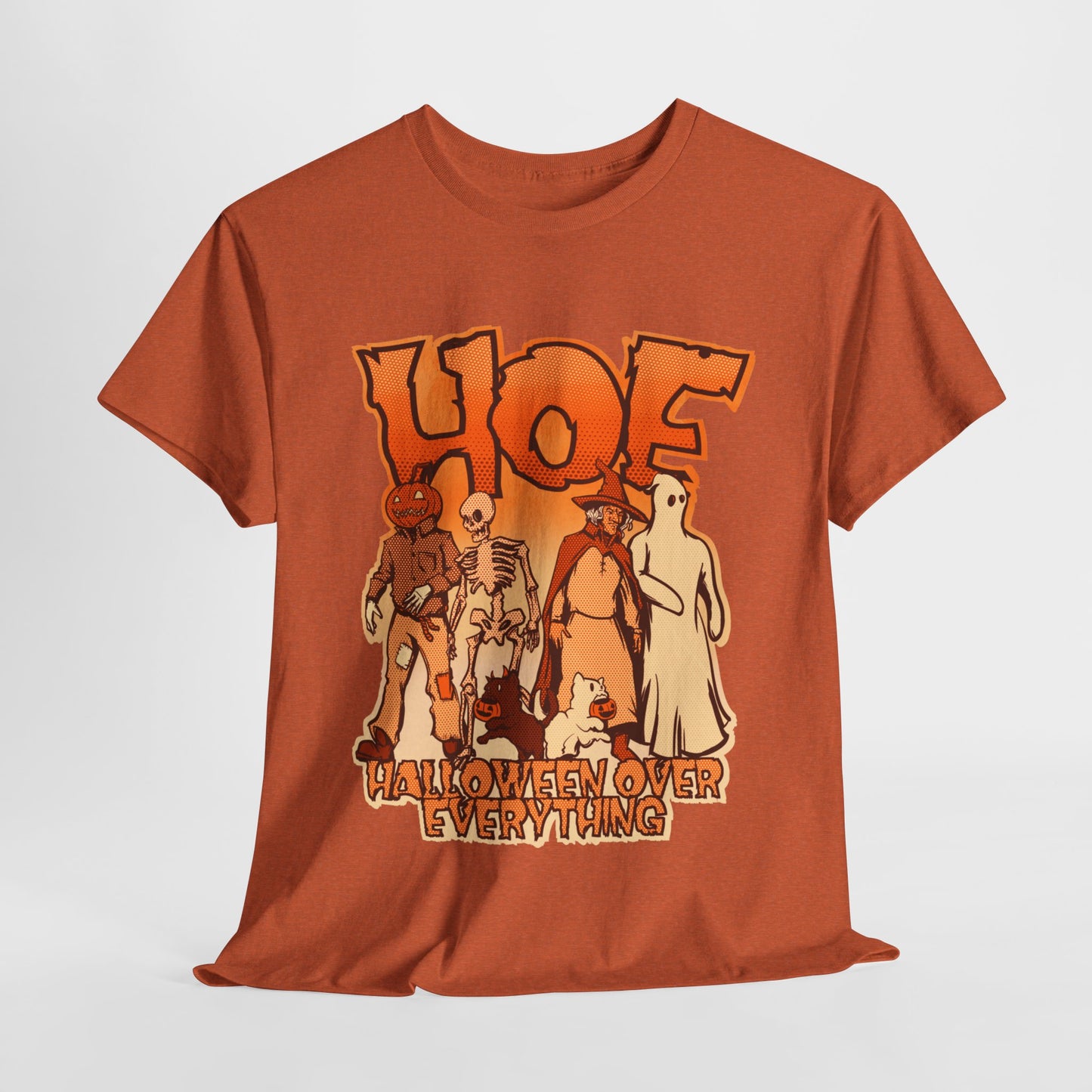Halloween Over Everything Unisex Heavy Cotton Tee