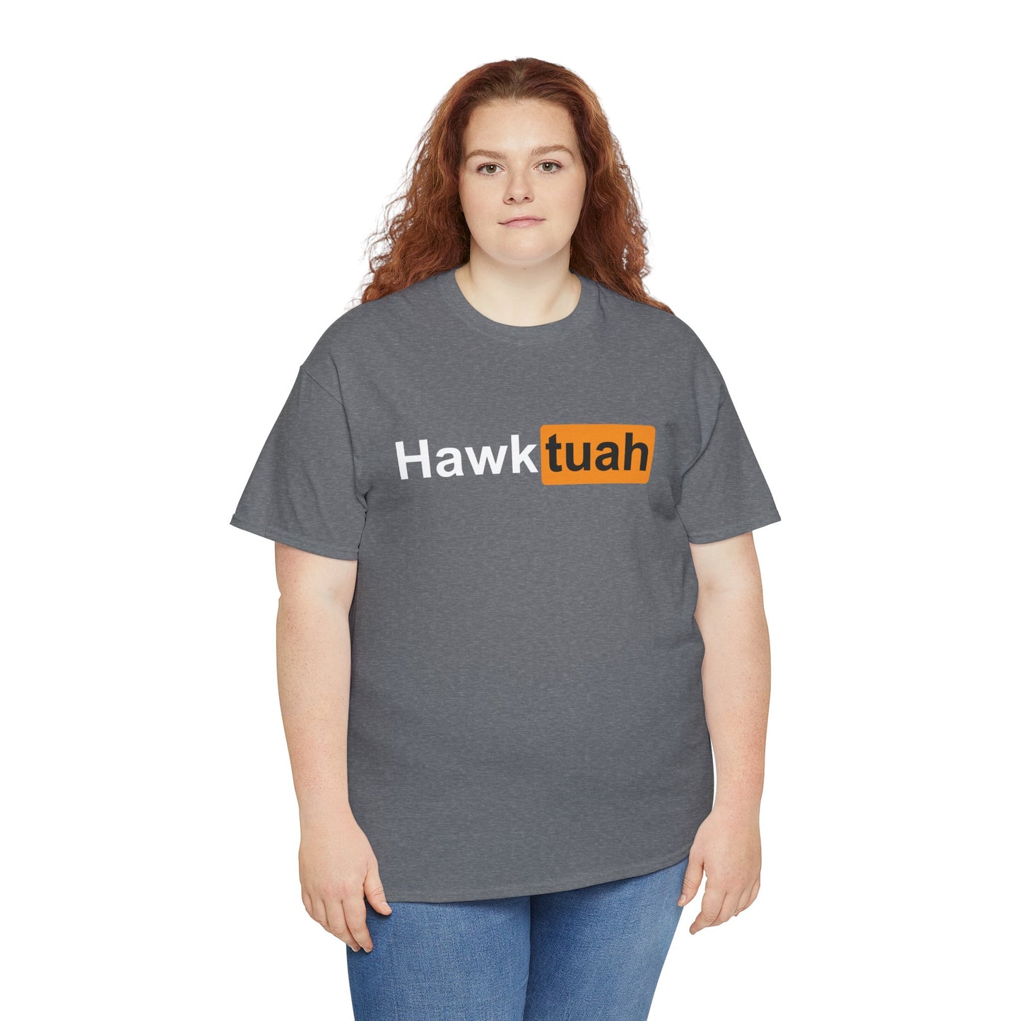 Hawk Tuah Unisex Heavy Cotton Tee