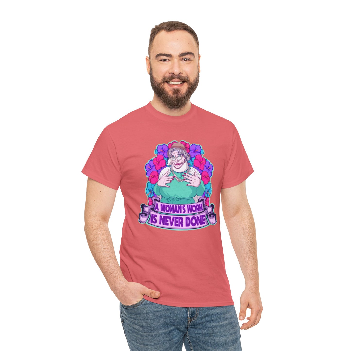 Auntie Nelda Unisex Heavy Cotton Tee