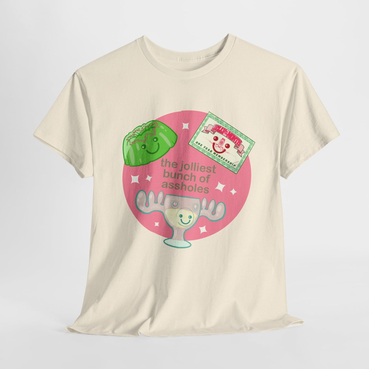 The Jolliest Bunch Of Assholes Unisex Heavy Cotton Tee