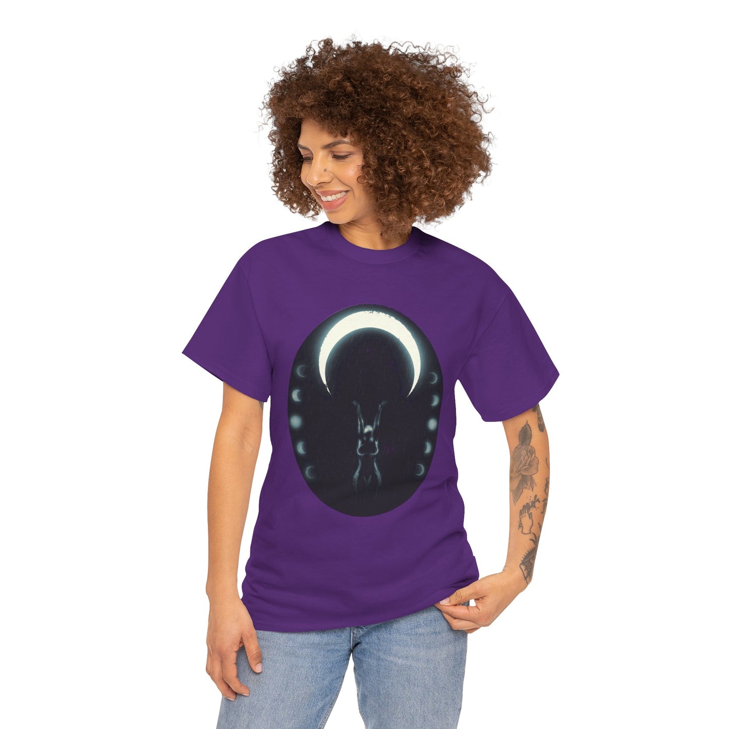 Moon Bath Unisex Heavy Cotton Tee