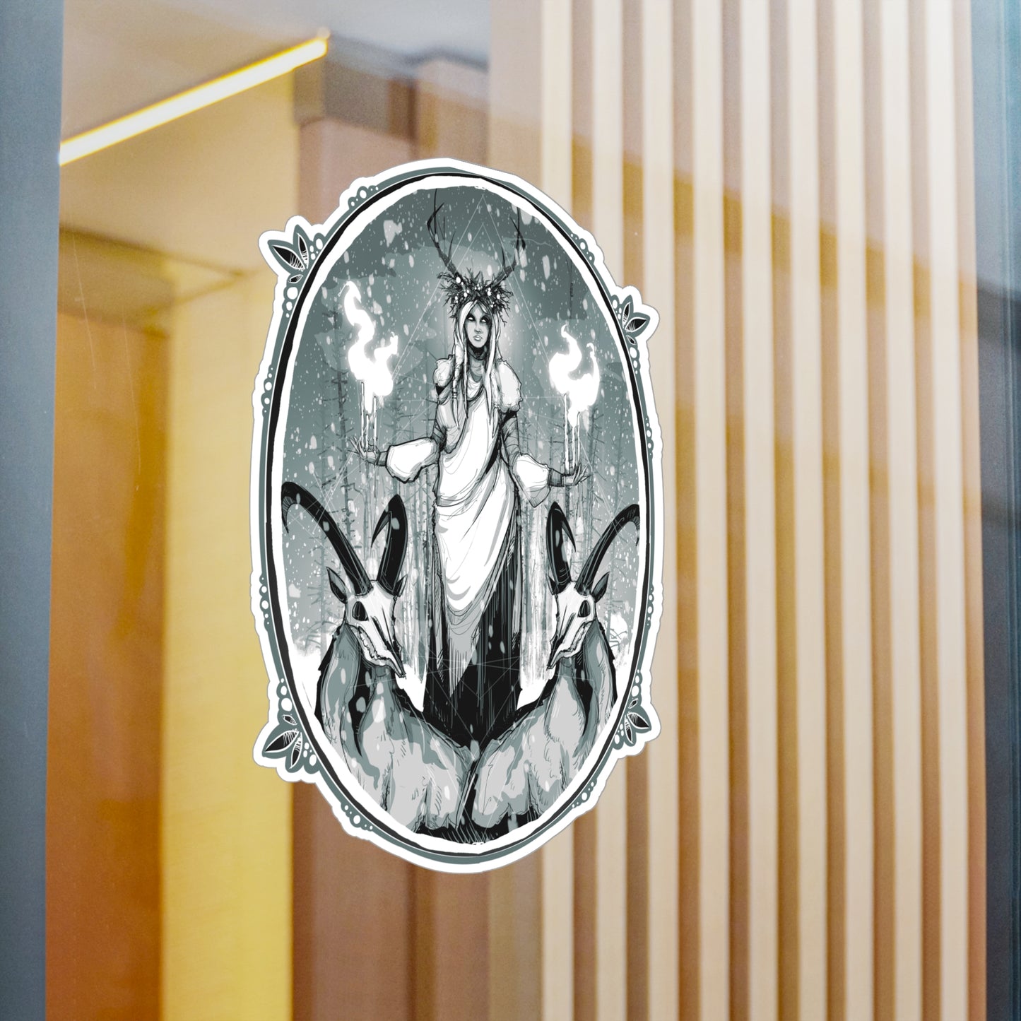 Winter Solstice Kiss-Cut Vinyl Decal