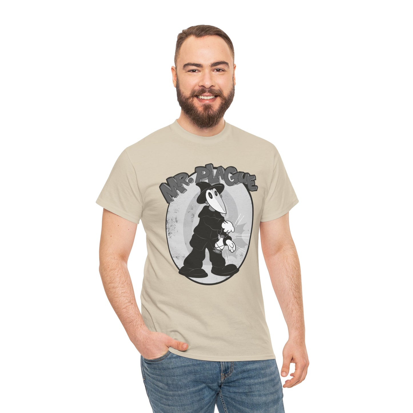 Mr. Plague Unisex Heavy Cotton Tee