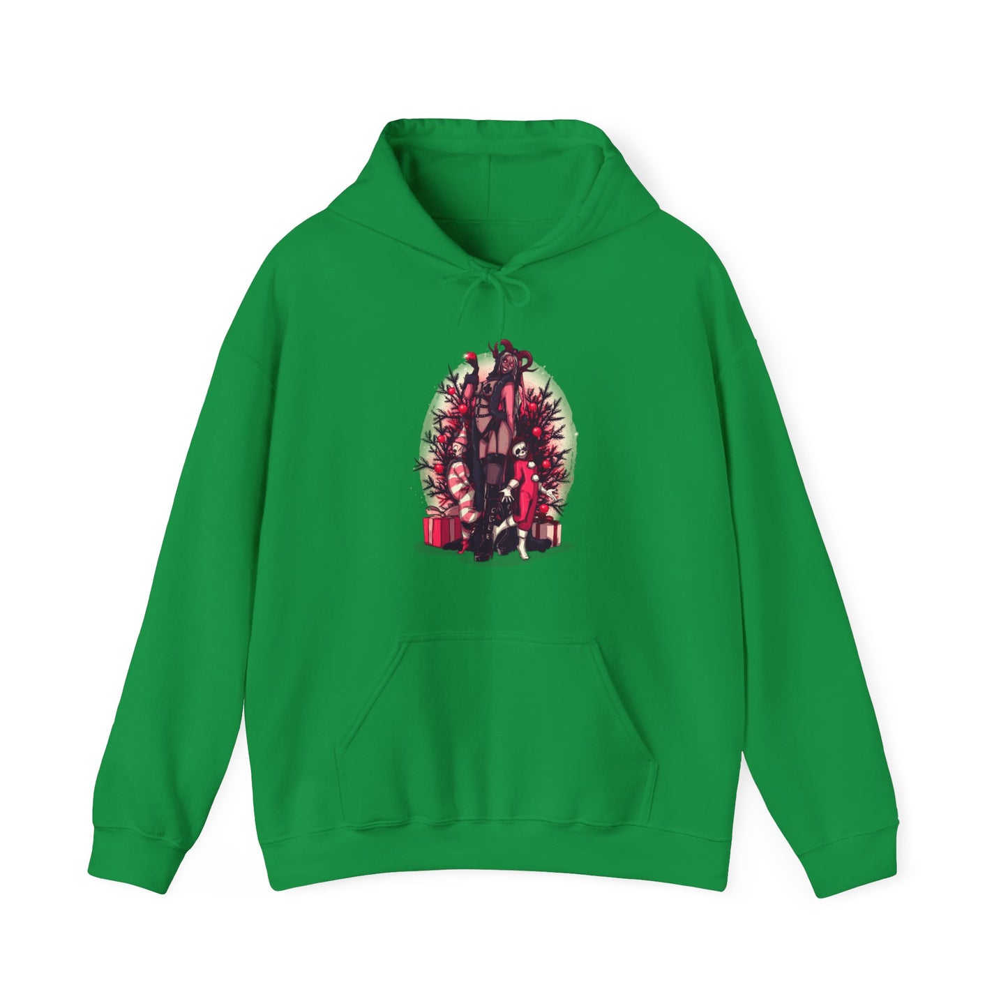 Lady Krampus Unisex Heavy Blend Hooded Sweatshirt