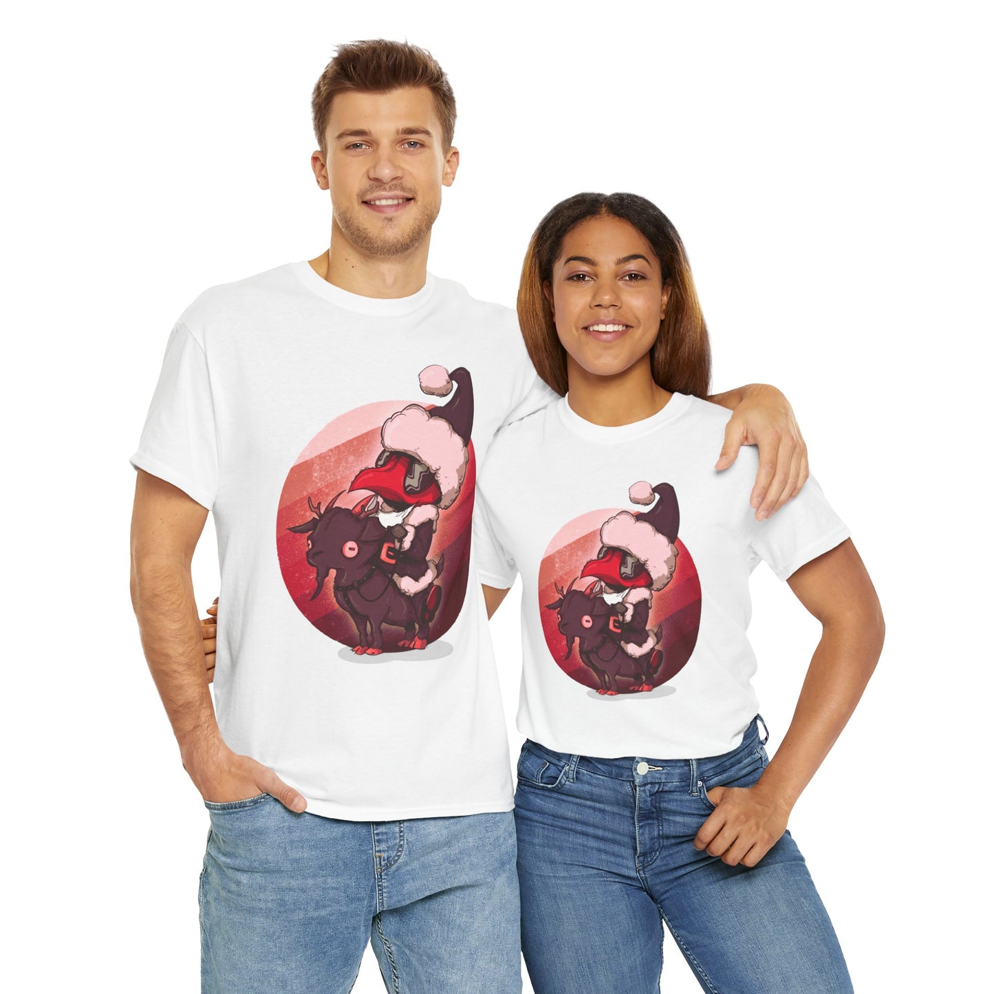 Plague Doctor Santa Unisex Heavy Cotton Tee