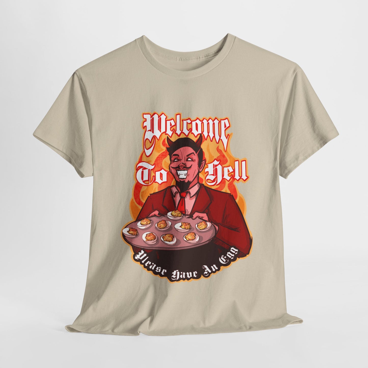 Deviled Eggs Unisex Heavy Cotton Tee