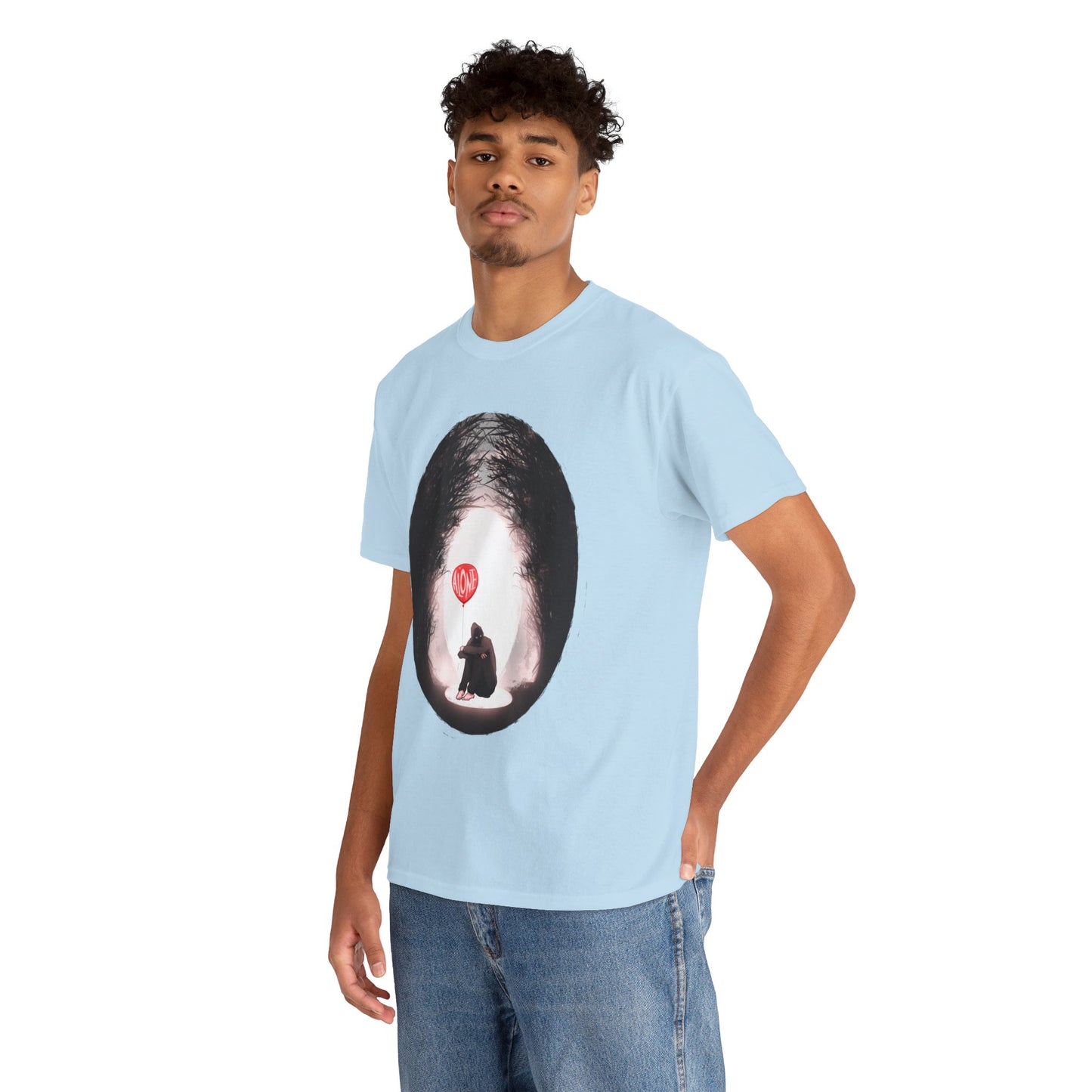 Forever Alone Unisex Heavy Cotton Tee