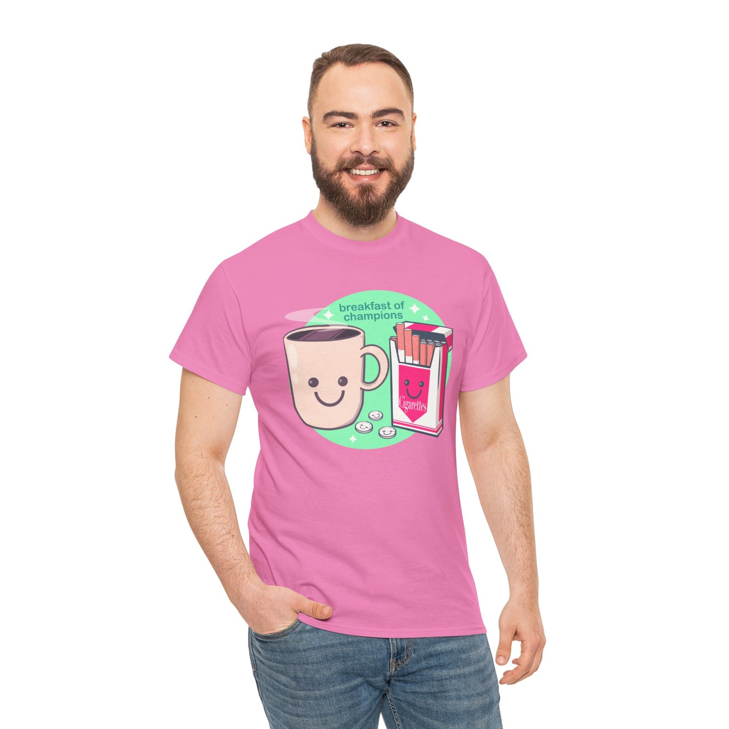 Breakfast of Champions Unisex Heavy Cotton Tee