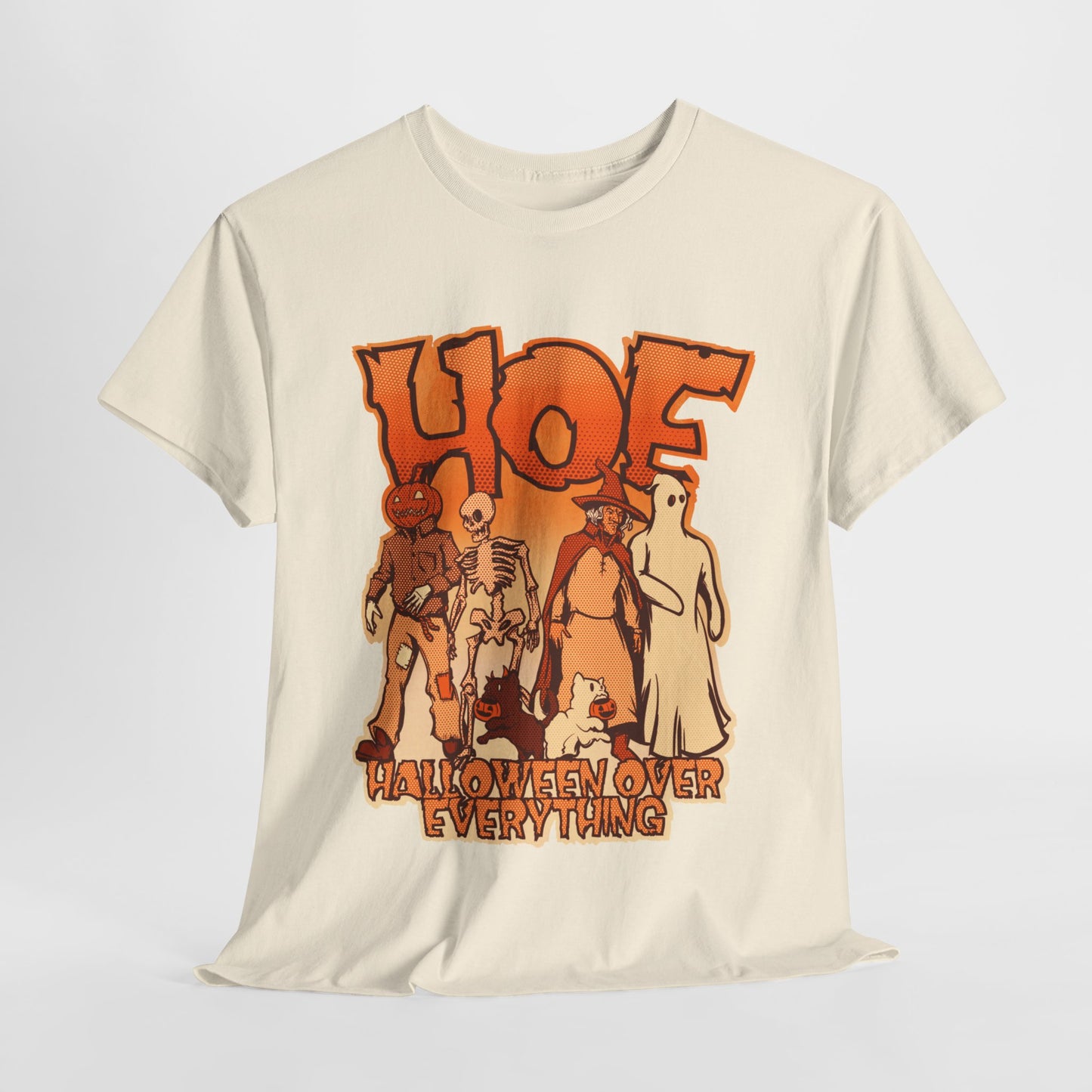 Halloween Over Everything Unisex Heavy Cotton Tee