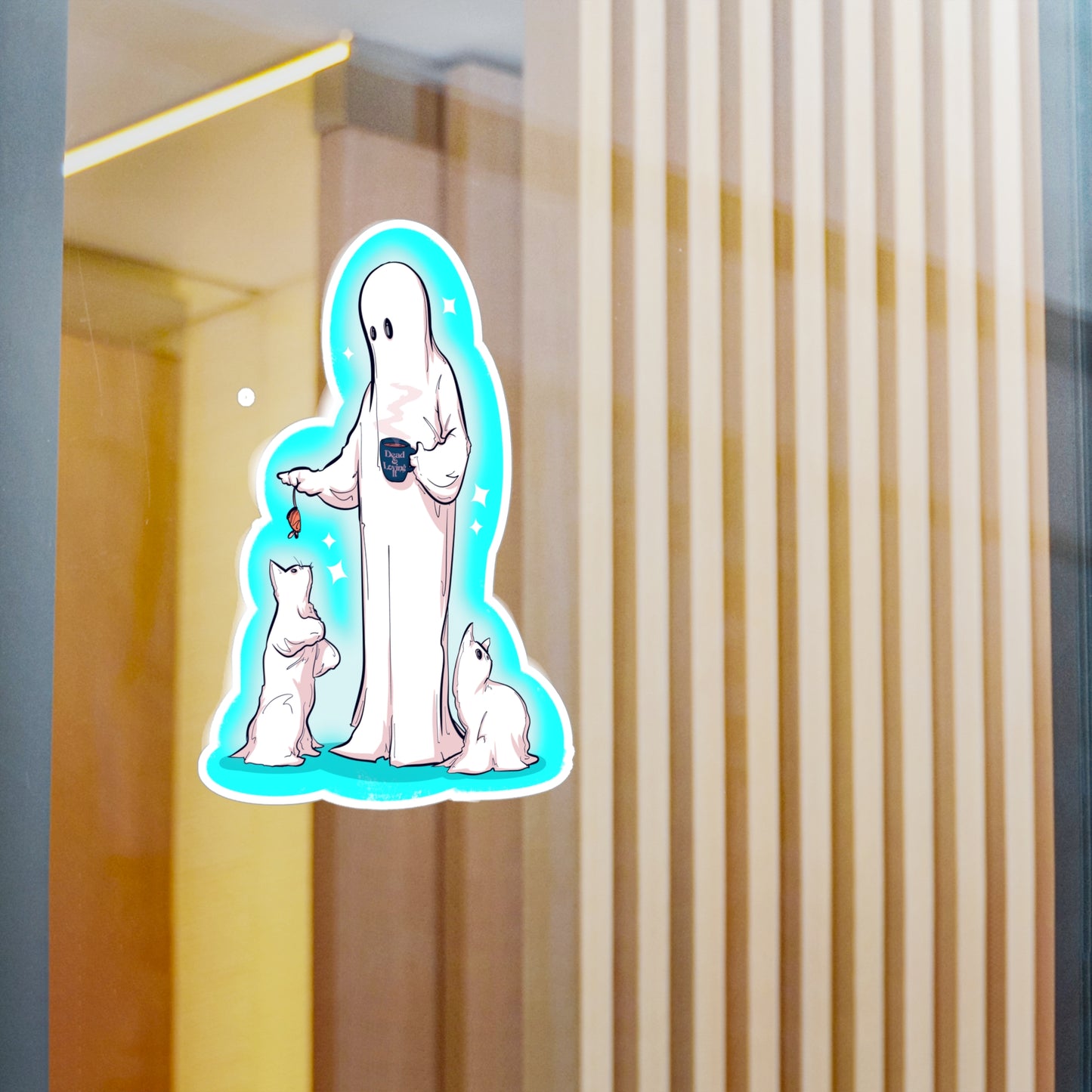 Happy Afterlife Kiss-Cut Vinyl Decal