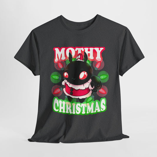 Mothy Christmas Unisex Heavy Cotton Tee