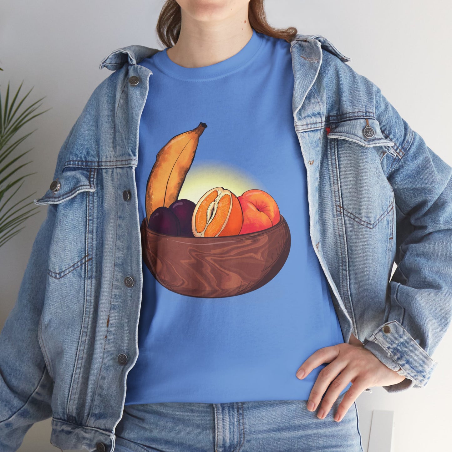 Adult Fruit Basket Unisex Heavy Cotton Tee