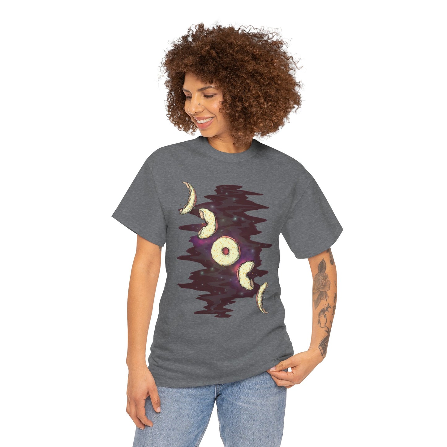 Donut Phases Unisex Heavy Cotton Tee