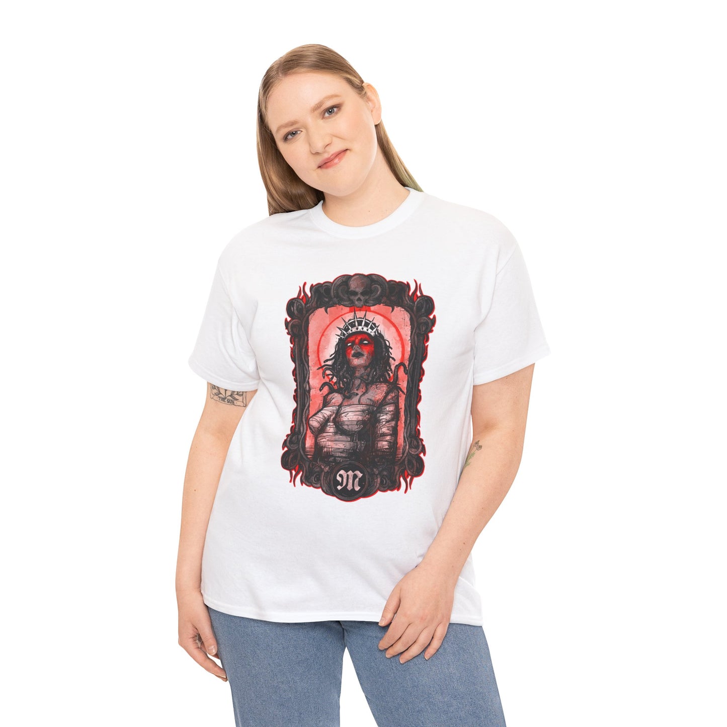 Queen Medusa Unisex Heavy Cotton Tee