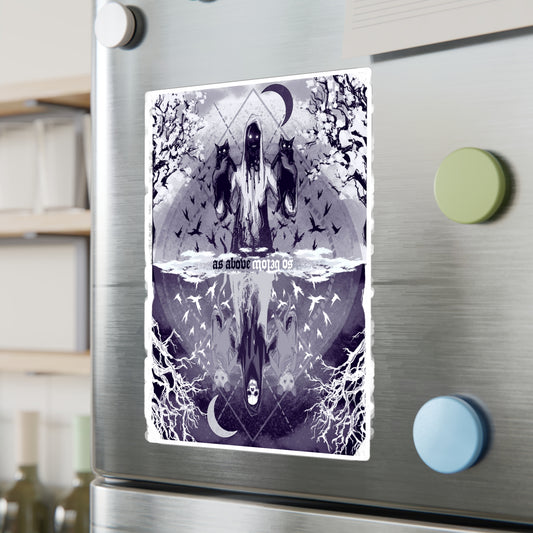 As Above So Below Kiss-Cut Vinyl Decal