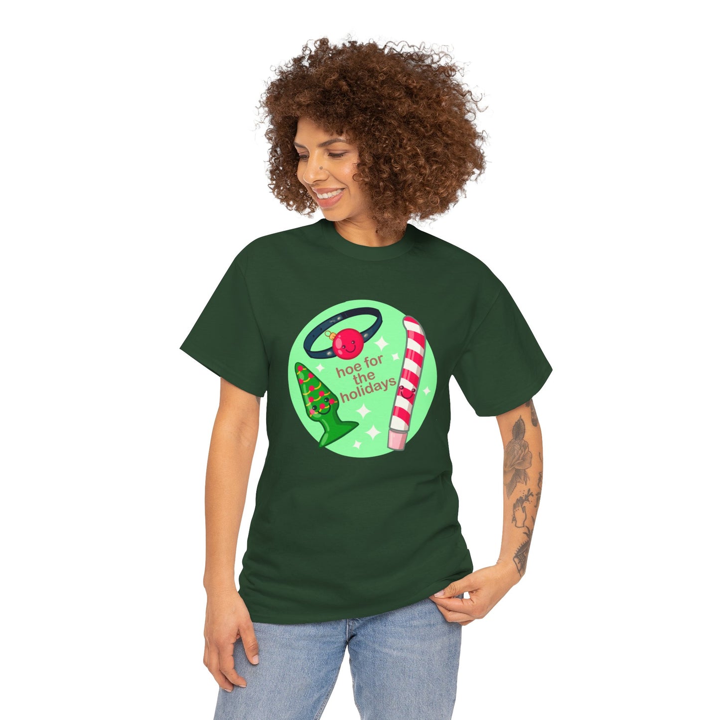 Hoe For The Holidays Unisex Heavy Cotton Tee