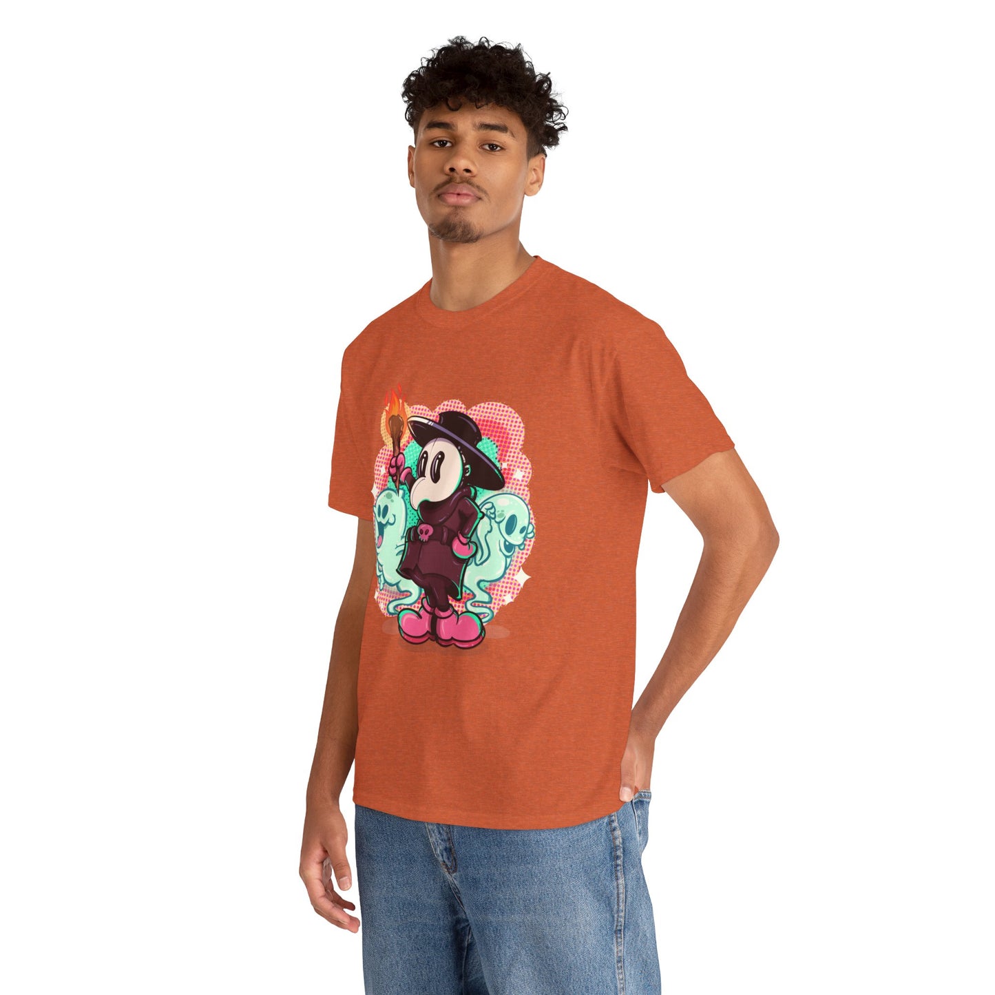 Rubber Hose Plague Doctor Unisex Heavy Cotton Tee