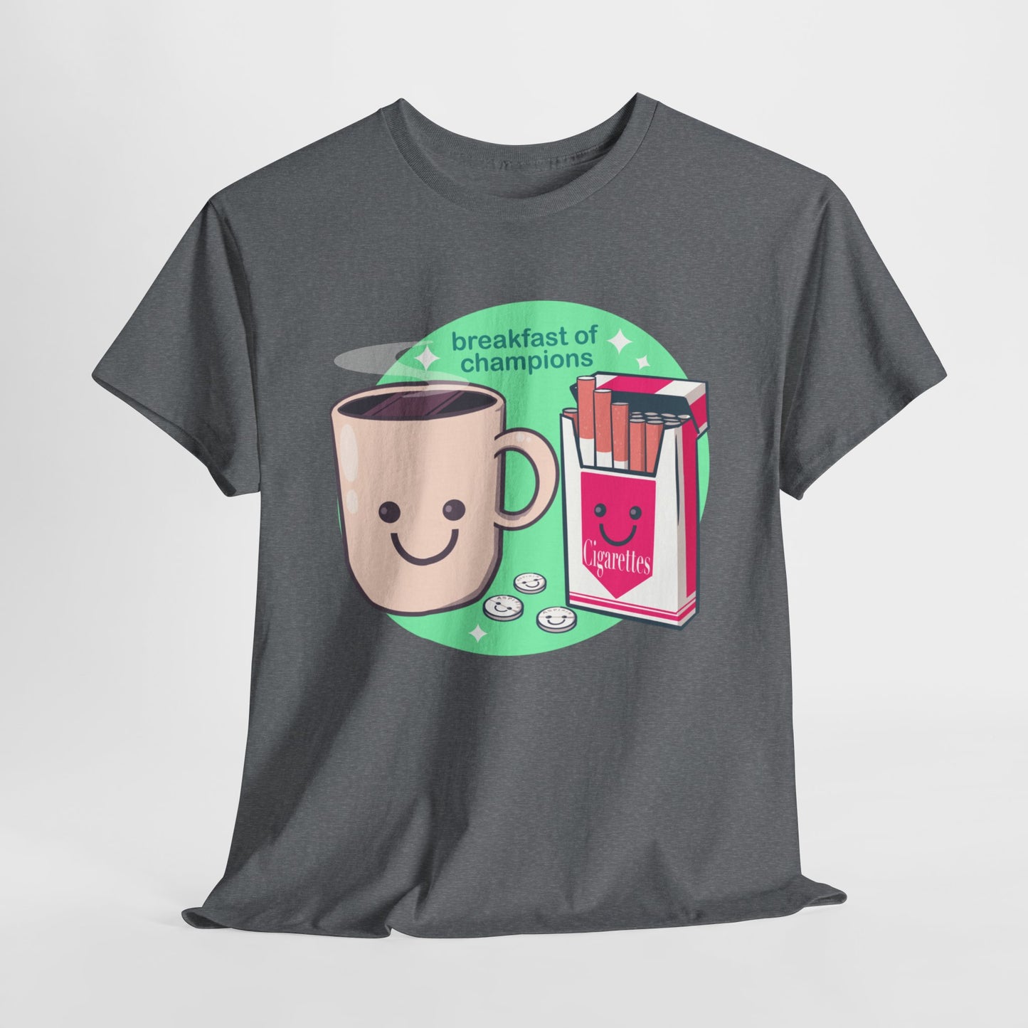 Breakfast of Champions Unisex Heavy Cotton Tee