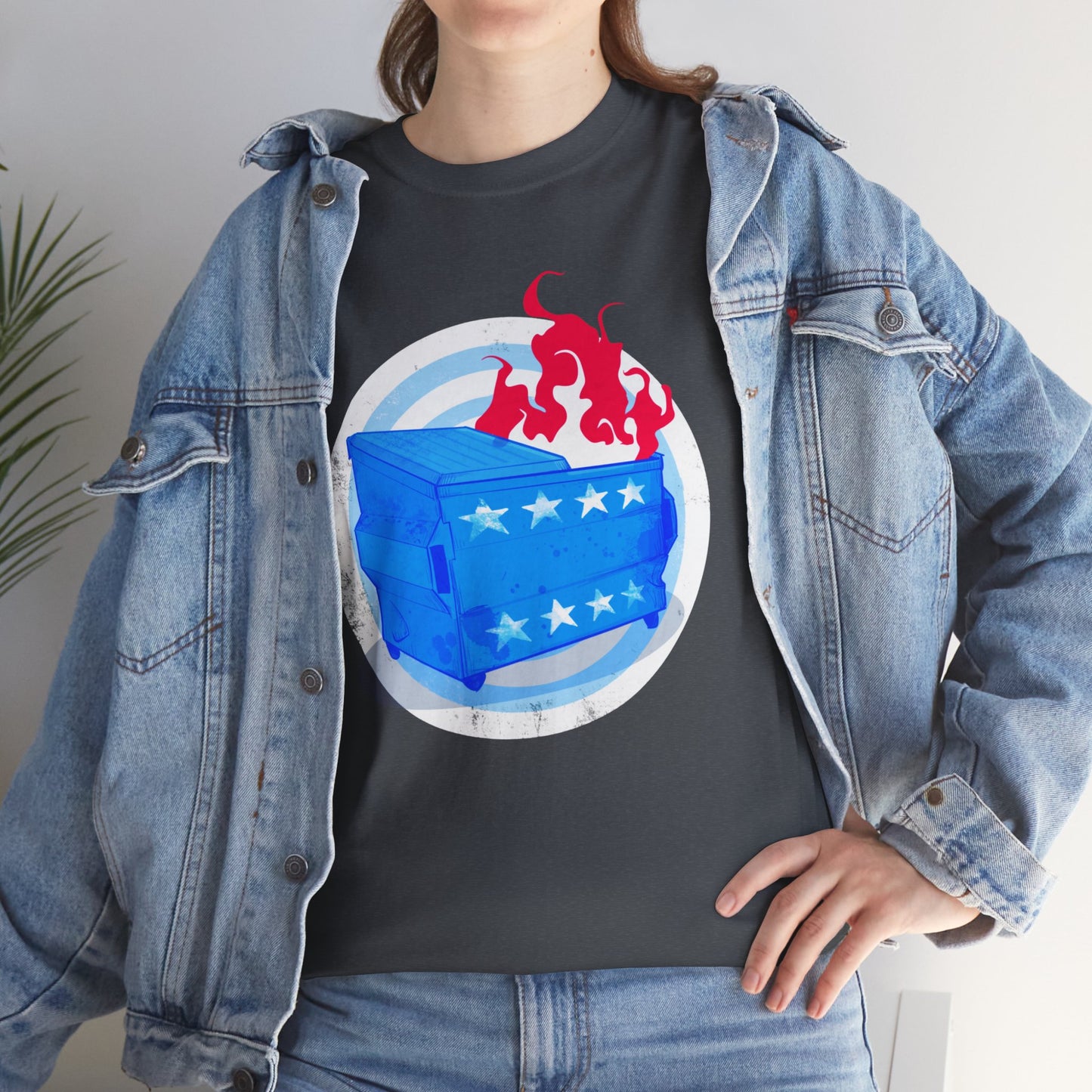 American Dumpster Firre Unisex Heavy Cotton Tee