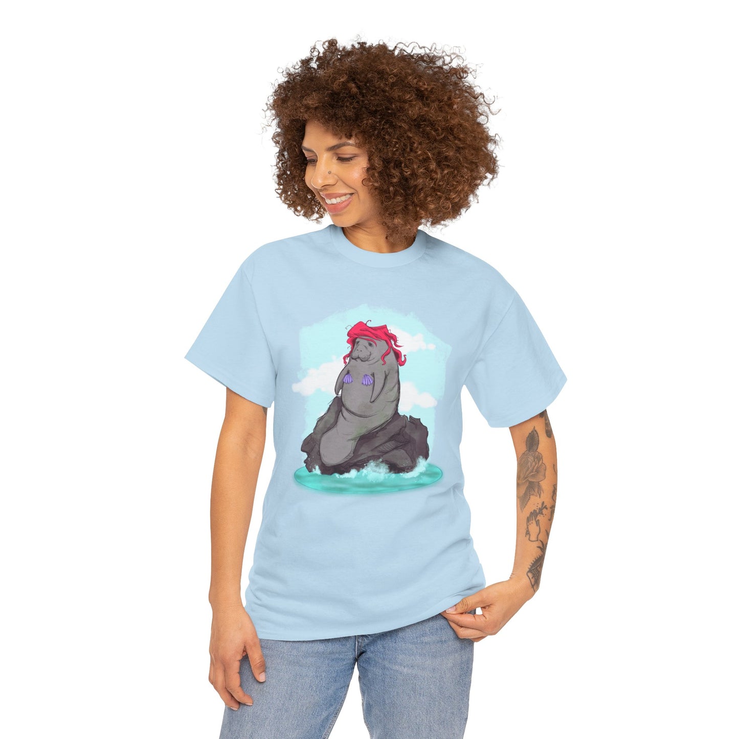 The Big Manatee Unisex Heavy Cotton Tee