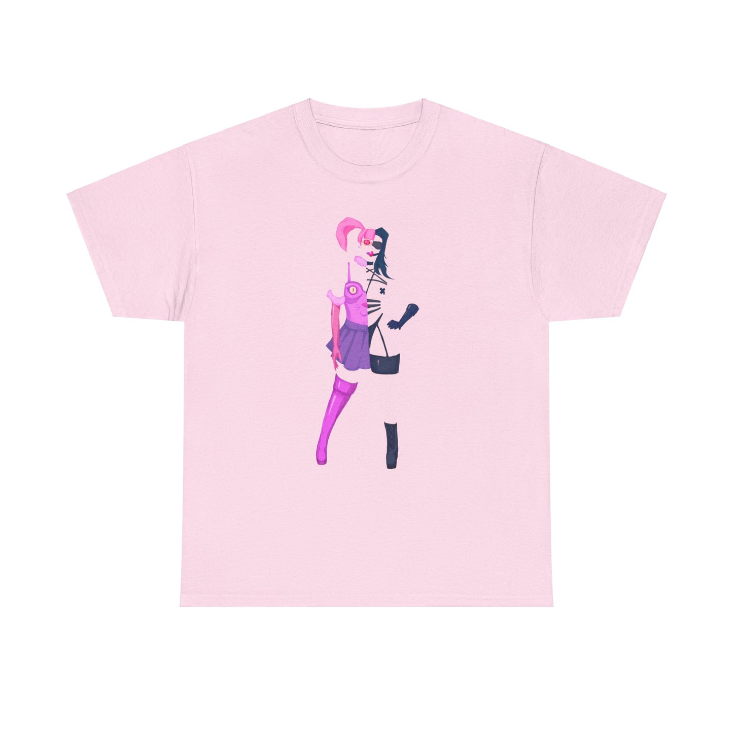 Spilt Personality Unisex Heavy Cotton Tee