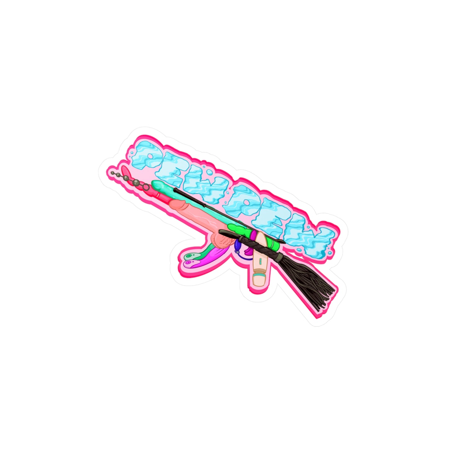 Love Gun 2 Kiss-Cut Vinyl Decal