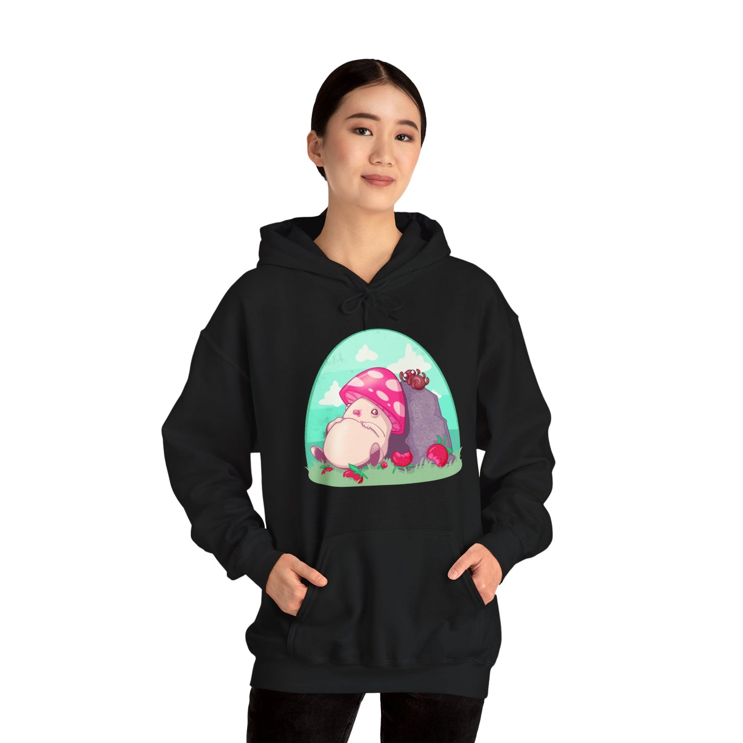 Tummy Ache Unisex Heavy Blend Hooded Sweatshirt
