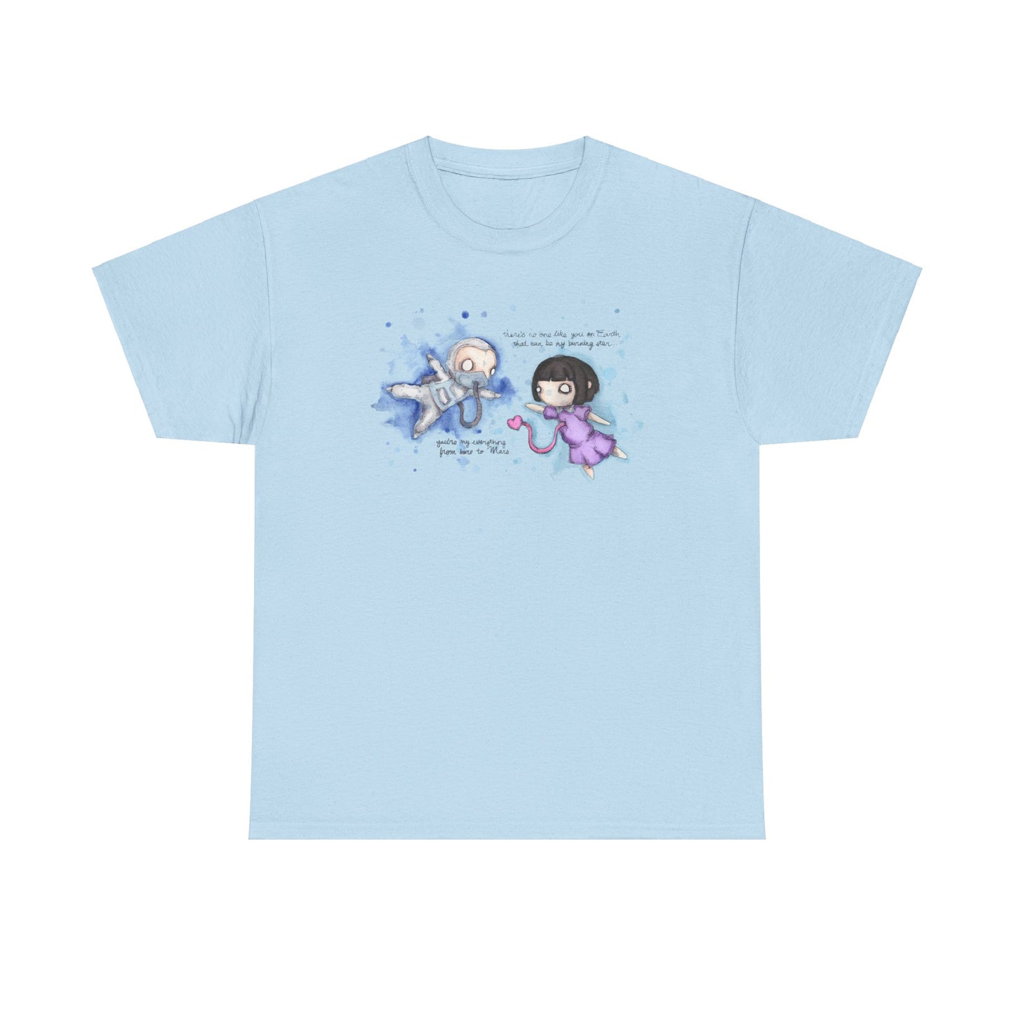 From Here To Mars Unisex Heavy Cotton Tee