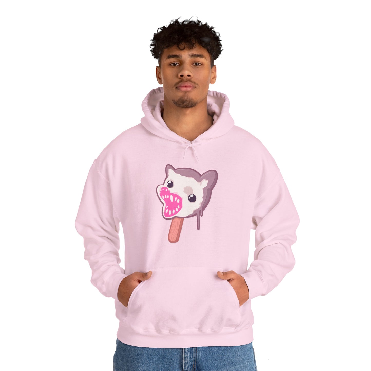 Opossum Popsicle Unisex Heavy Blend Hooded Sweatshirt