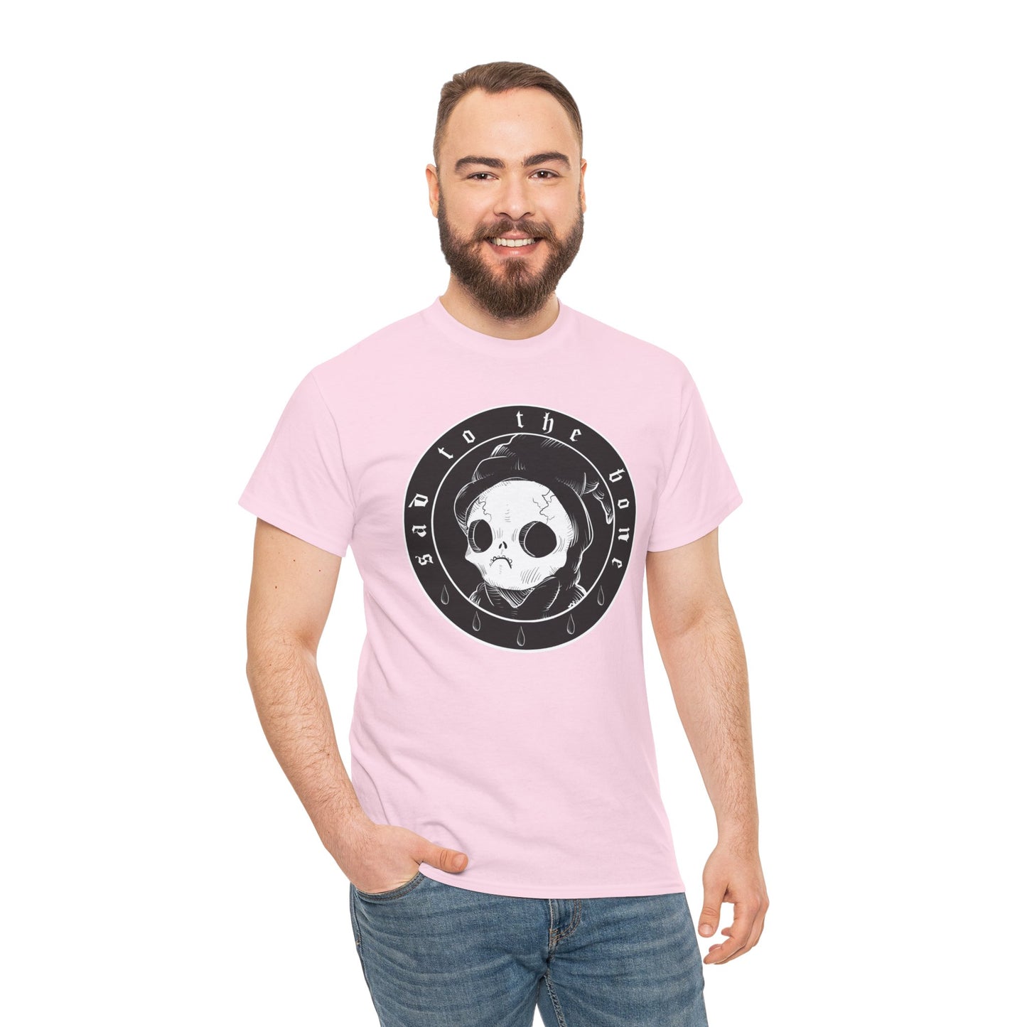 Sad To The Bone Unisex Heavy Cotton Tee