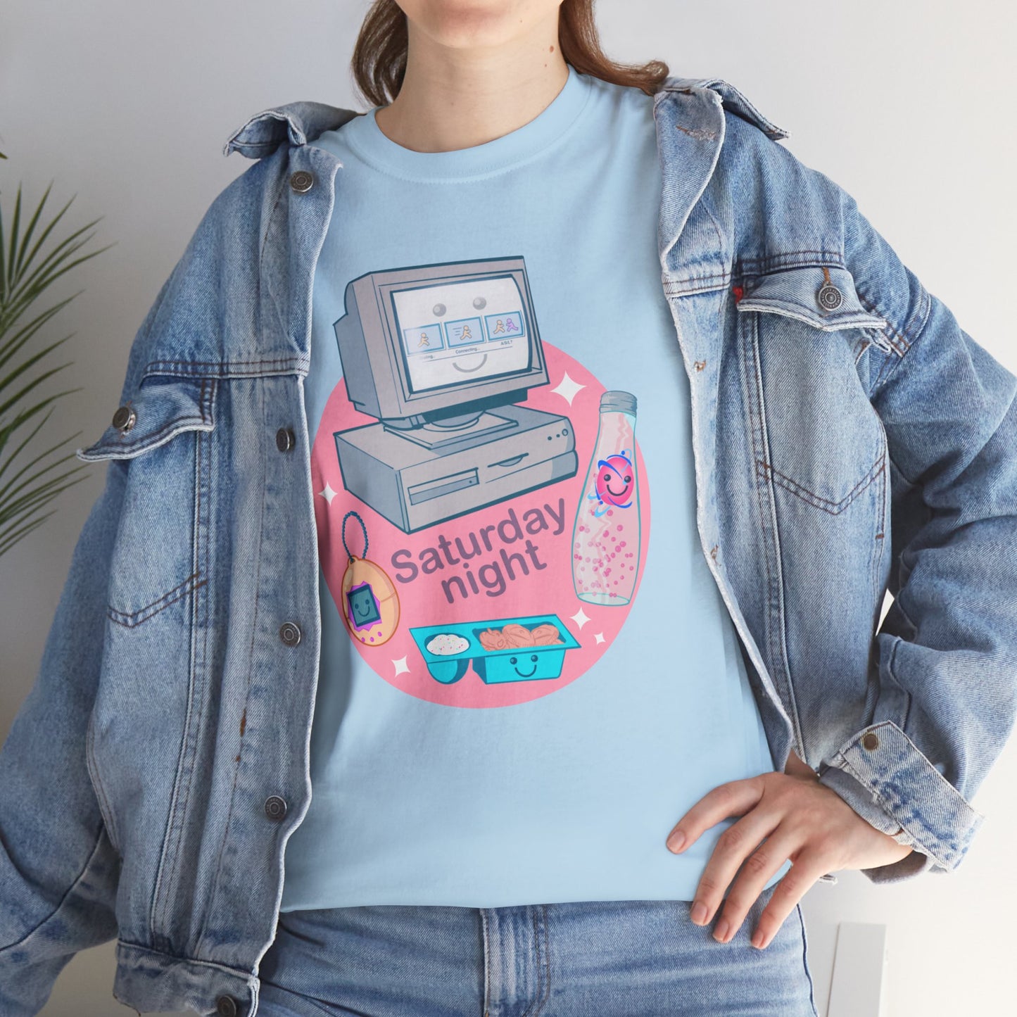 Saturday Night Unisex Heavy Cotton Tee