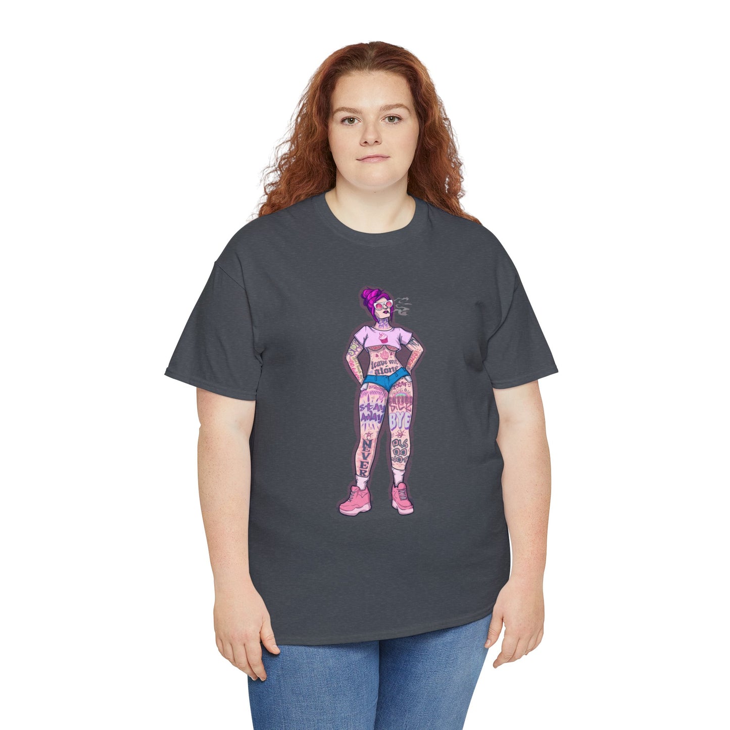 Antisocial Tattoos Unisex Heavy Cotton Tee