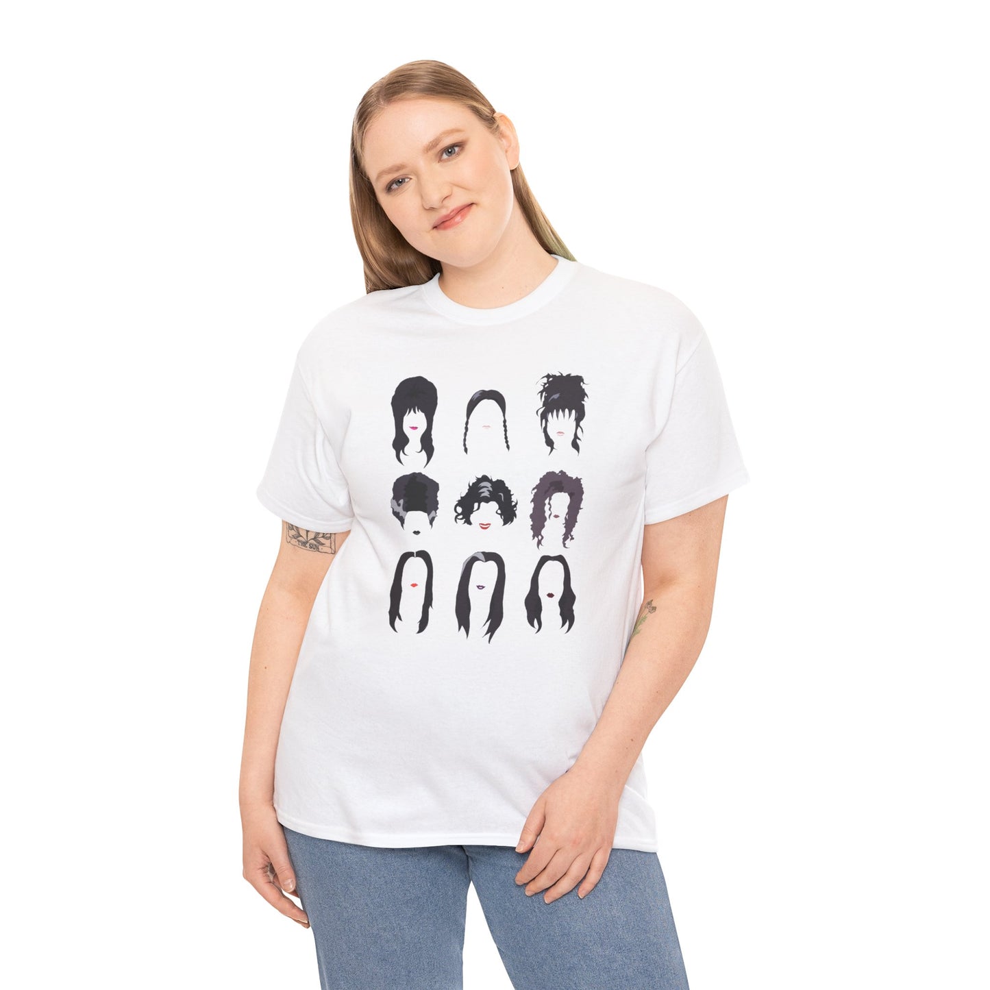 Creepy Girls Unisex Heavy Cotton Tee