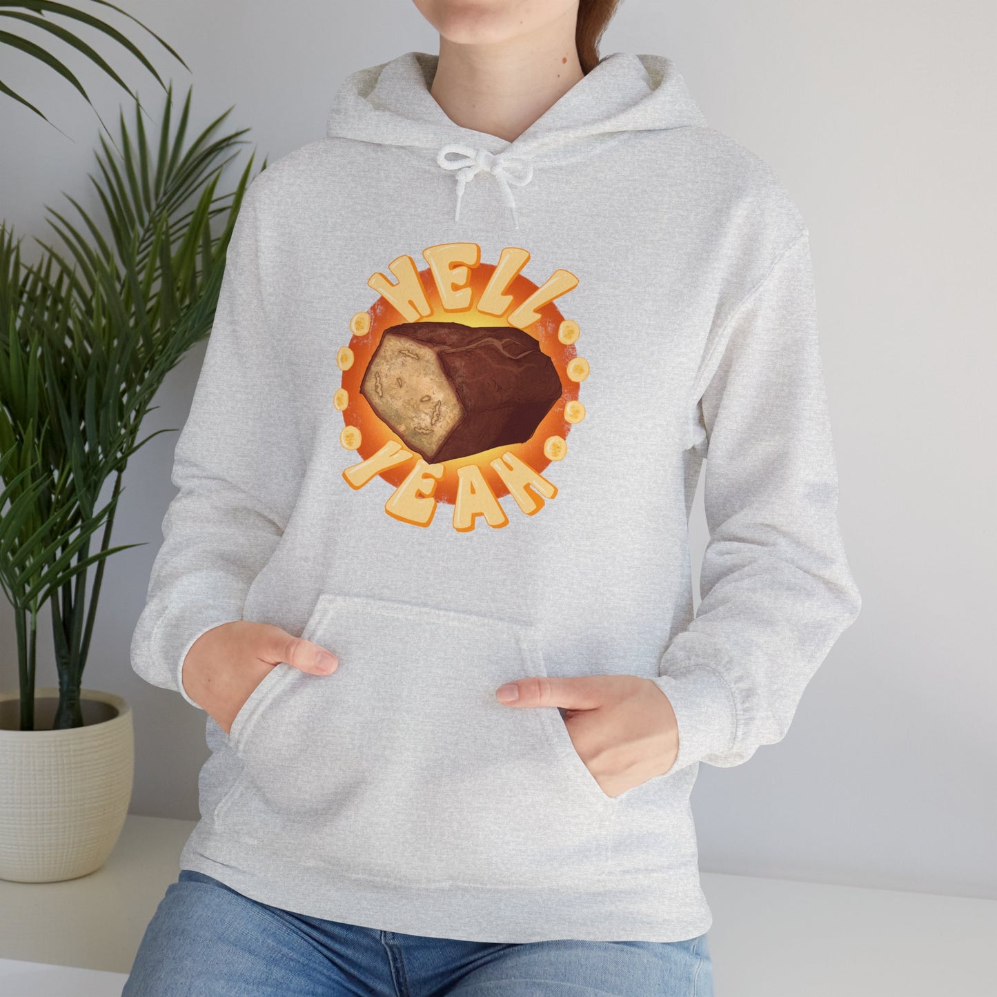 Banana Bread Unisex Heavy Blend Hooded Sweatshirt