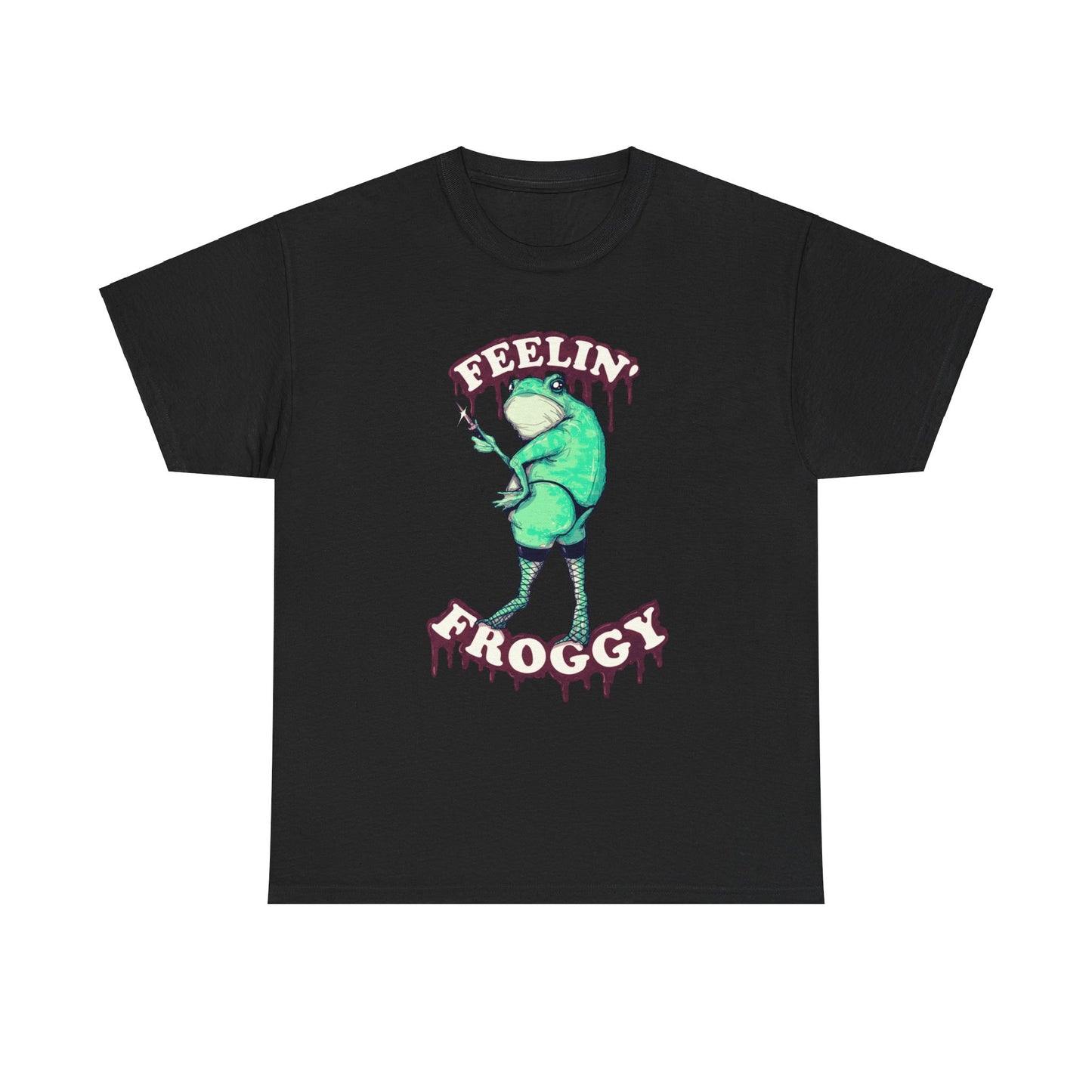 Feelin Froggy Unisex Heavy Cotton Tee