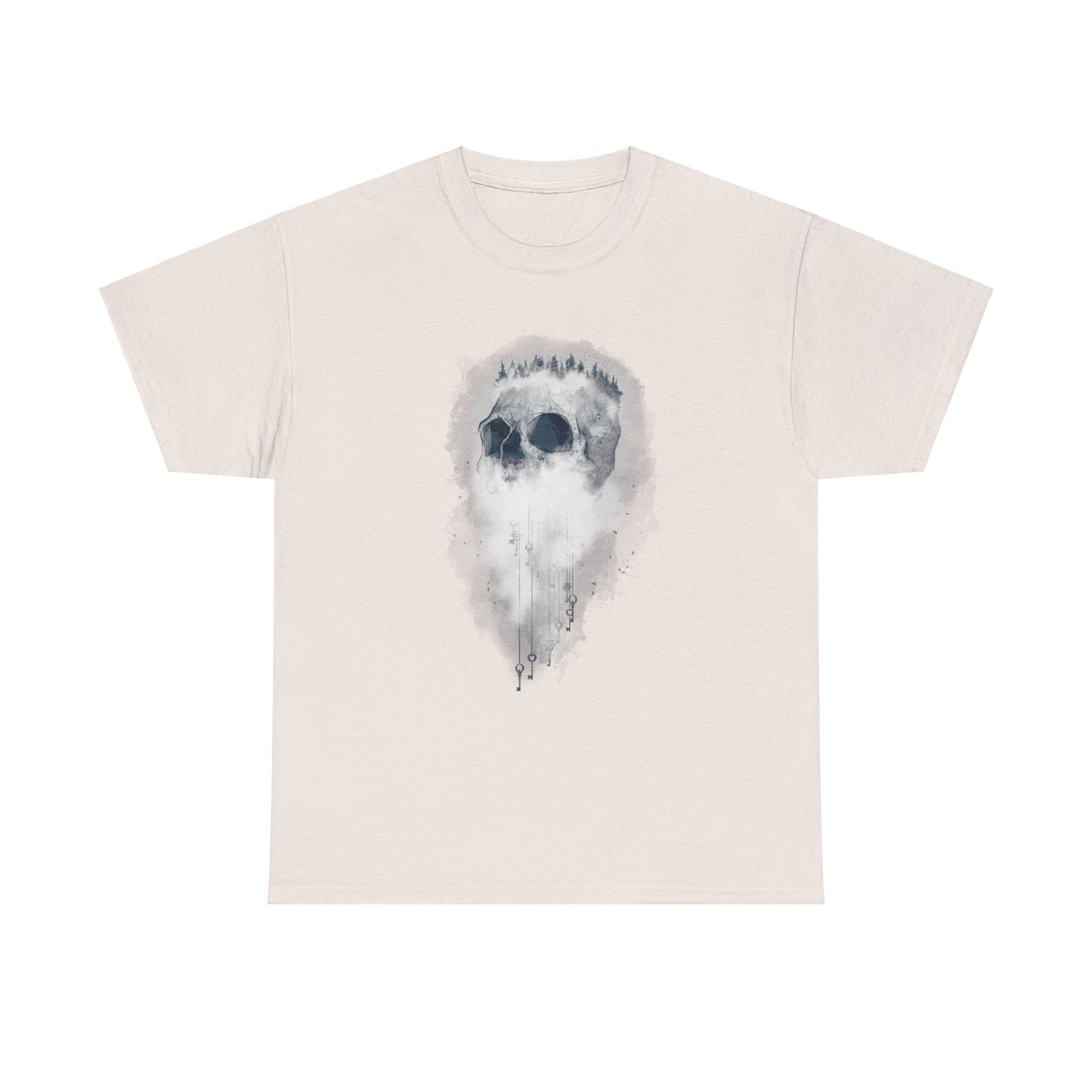 Elemental Skull Air Unisex Heavy Cotton Tee