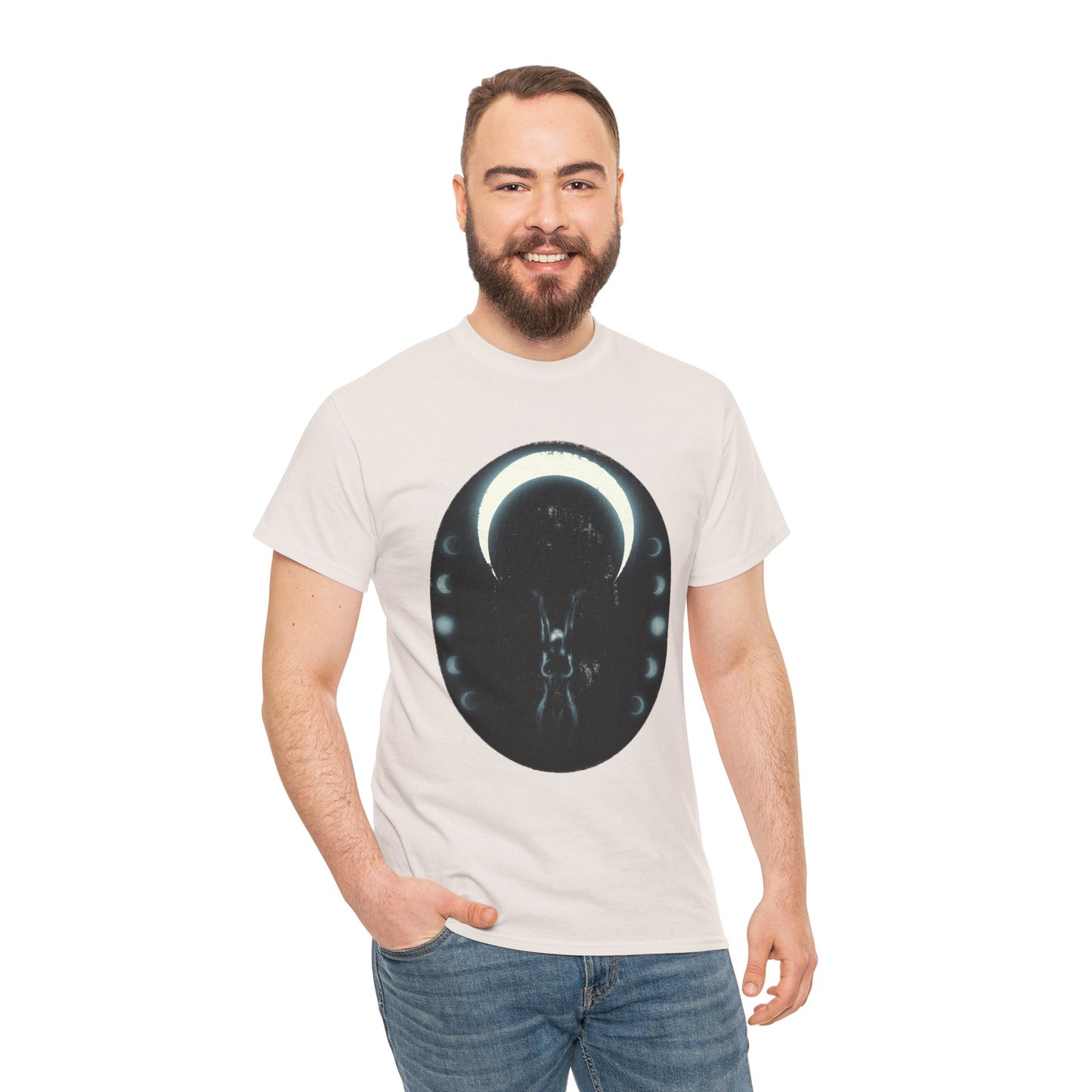 Moon Bath Unisex Heavy Cotton Tee