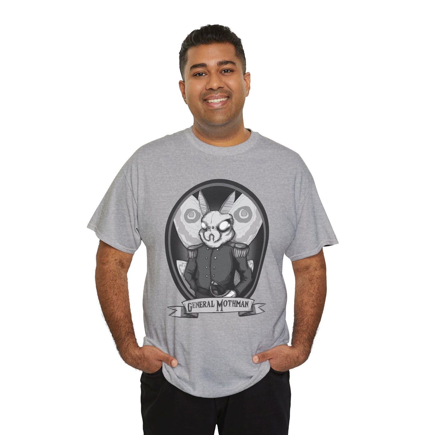 General Mothman Unisex Heavy Cotton Tee