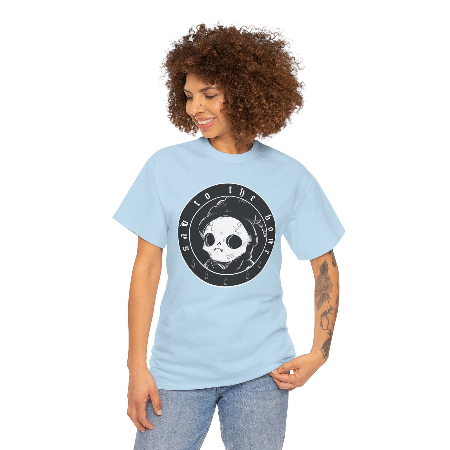 Sad To The Bone Unisex Heavy Cotton Tee