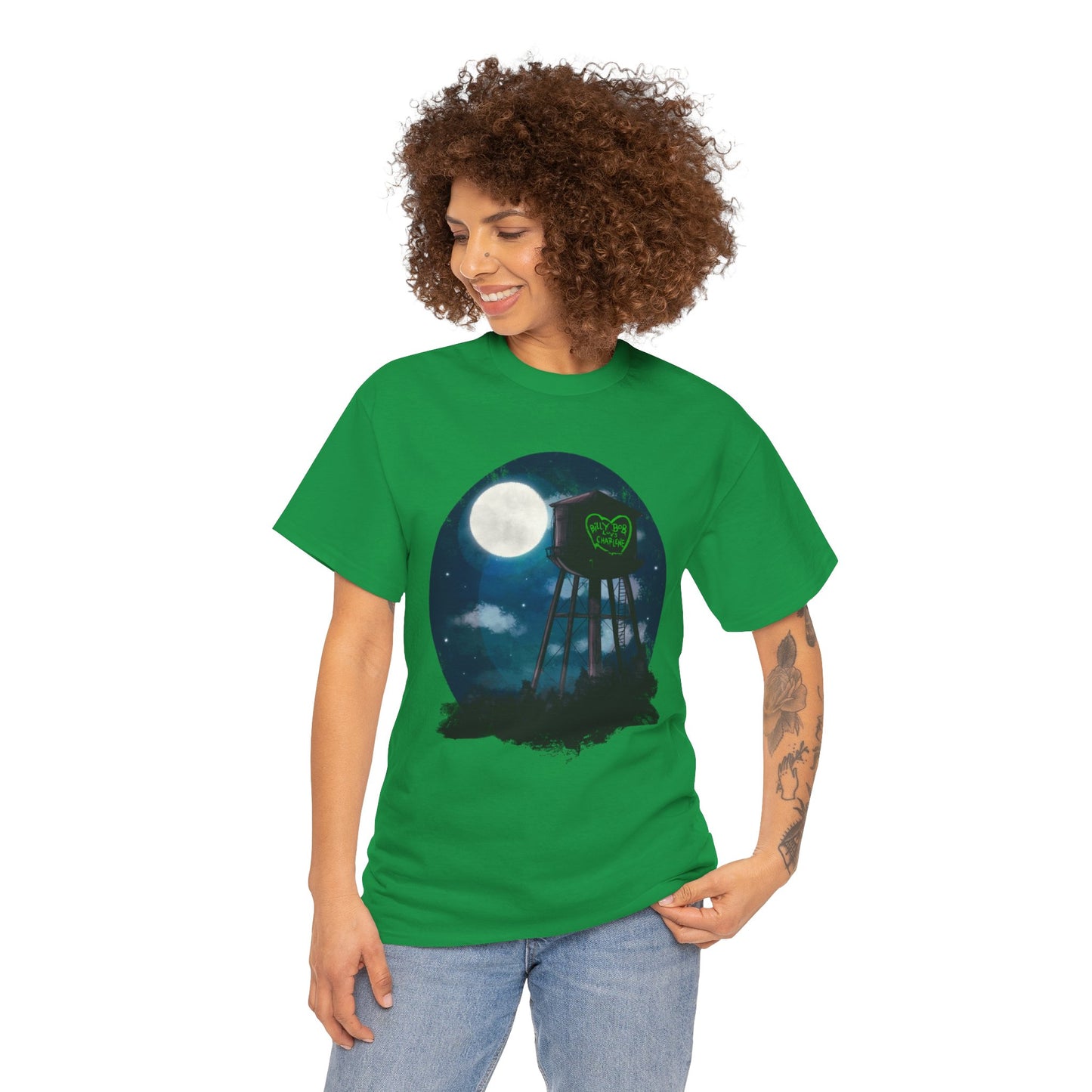 Billy Bob Loves Charlene Unisex Heavy Cotton Tee