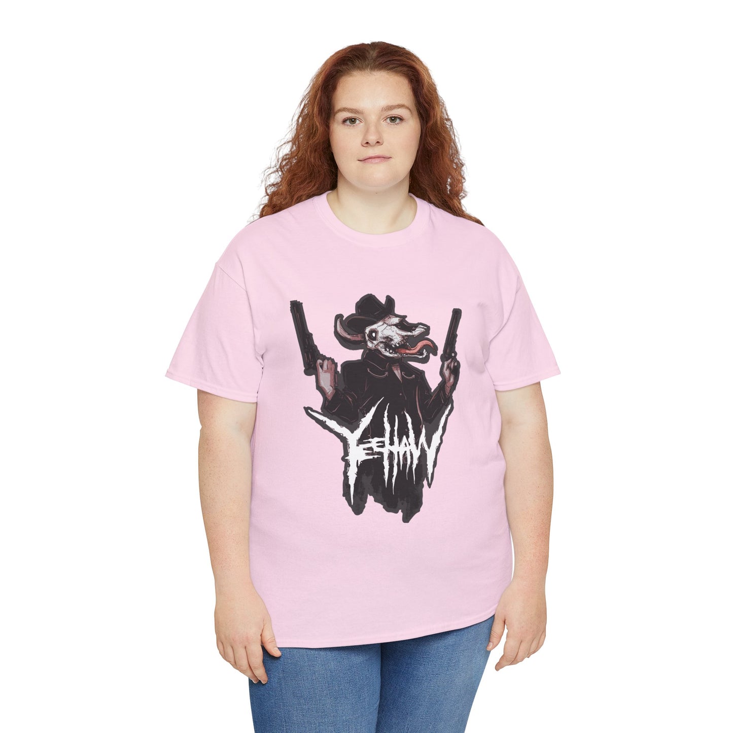 Cowboy Metal Unisex Heavy Cotton Tee