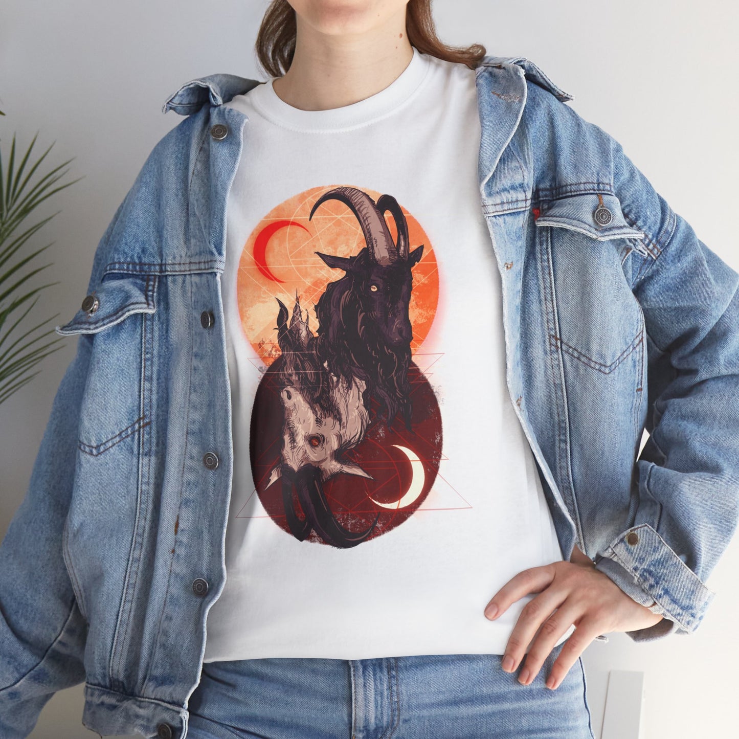 As Above So Below V Unisex Heavy Cotton Tee