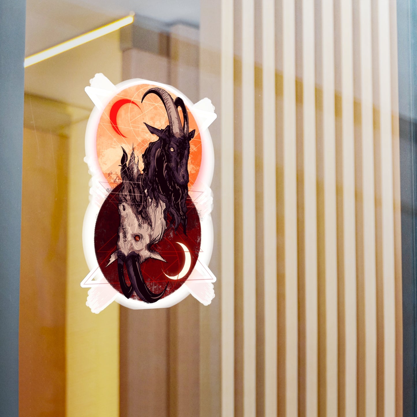 As Above So Below V Kiss-Cut Vinyl Decal