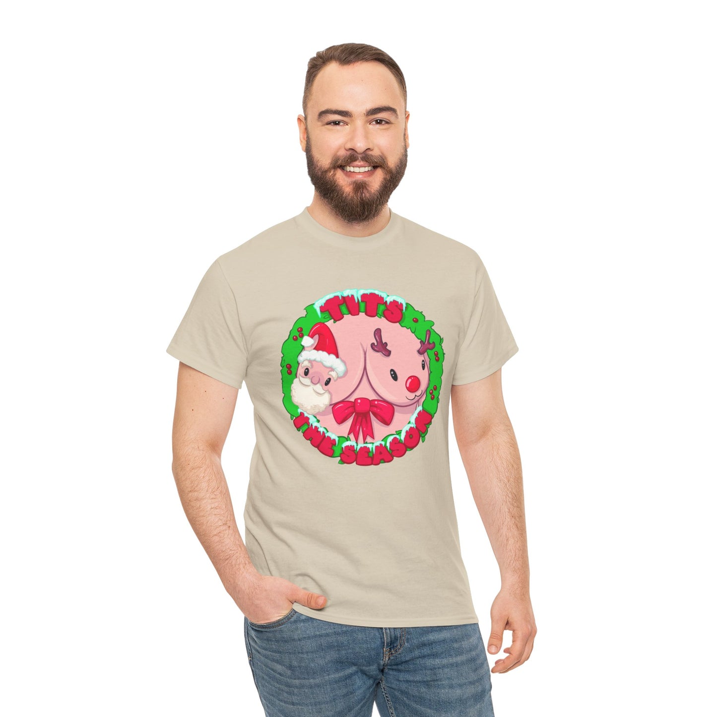 Tits The Season Unisex Heavy Cotton Tee