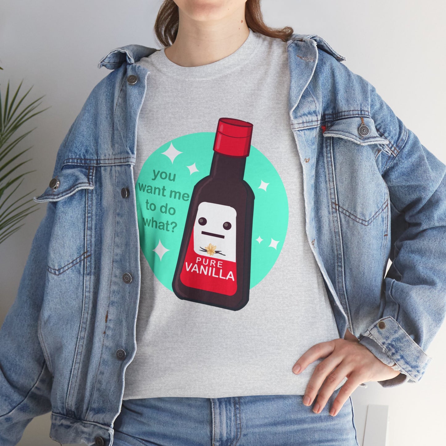 Vanilla Unisex Heavy Cotton Tee