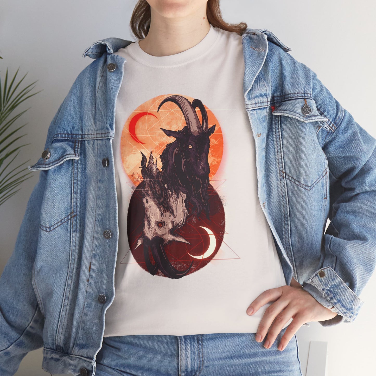 As Above So Below V Unisex Heavy Cotton Tee