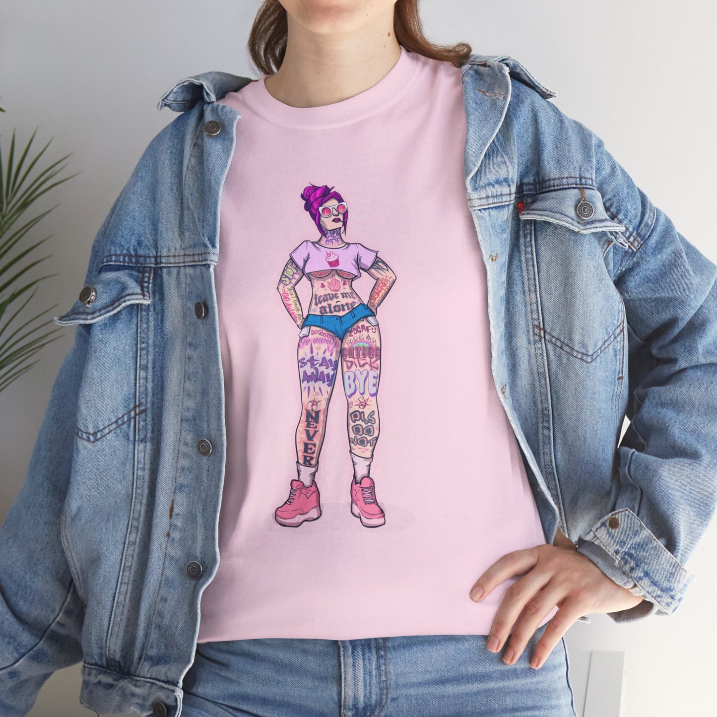 Antisocial Tattoos Unisex Heavy Cotton Tee