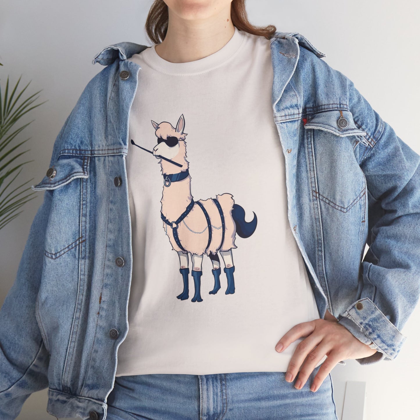 Party Llama Unisex Heavy Cotton Tee